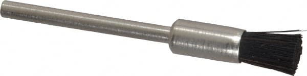 Weiler - 1/4" Brush Diam, End Brush - 1/8" Diam Shank, 37,000 Max RPM - Americas Industrial Supply