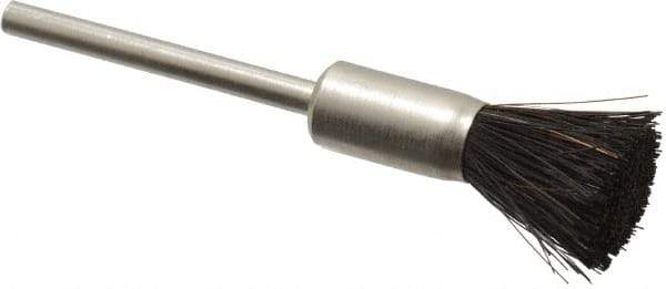 Weiler - 5/16" Brush Diam, End Brush - 1/8" Diam Shank, 25,000 Max RPM - Americas Industrial Supply