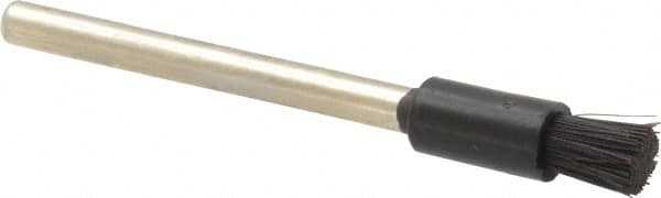 Weiler - 3/16" Brush Diam, End Brush - 1/8" Diam Shank, 37,000 Max RPM - Americas Industrial Supply