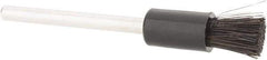 Weiler - 1/4" Brush Diam, End Brush - 1/8" Diam Shank, 37,000 Max RPM - Americas Industrial Supply