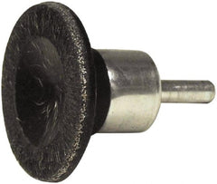 Weiler - 1-3/4" Diam Stainless Steel Flared Crimped End Brush - Americas Industrial Supply