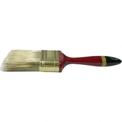 Weiler - 3" Flat Nylon/Polyester Varnish Brush - 3" Bristle Length, 7-1/8" Poly Foam Handle - Americas Industrial Supply