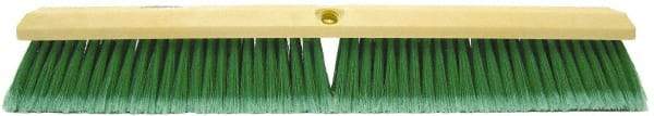 Weiler - 24" General Purpose Synthetic Push Broom - 3" Bristle Length, Foam Block, Threaded Handle Connection, Handle Sold Separately - Americas Industrial Supply