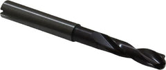 Guhring - 0.2717" 140° Spiral Flute Solid Carbide Screw Machine Drill Bit - FIREX Finish, Right Hand Cut, 34mm Flute Length, 79mm OAL, SU Point, Straight Shank, Through Coolant - Americas Industrial Supply