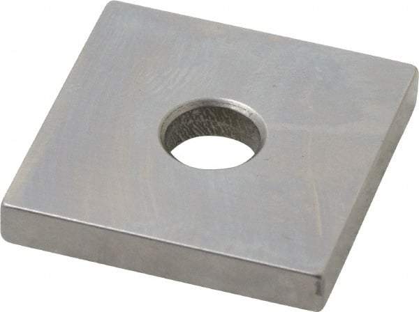 Mitutoyo - 0.147" Square Steel Gage Block - Accuracy Grade 0, Includes Certificate of Inspection - Americas Industrial Supply