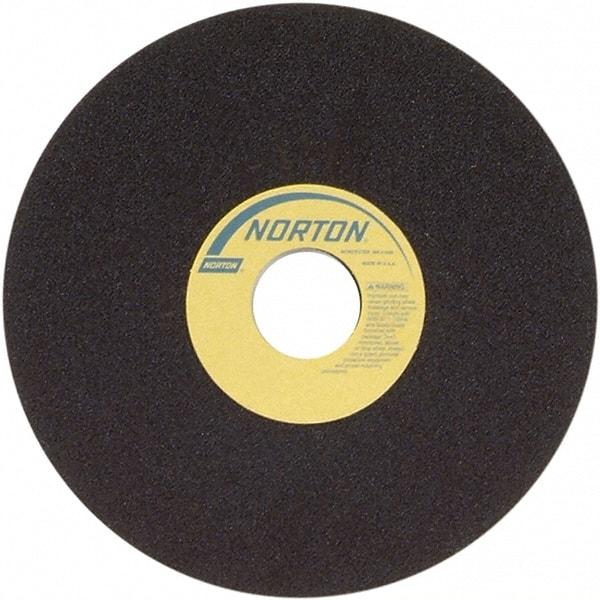 Norton - 7" 60 Grit Aluminum Oxide Cutoff Wheel - 3/32" Thick, 1-1/4" Arbor, 6,550 Max RPM, Use with Stationary Grinders - Americas Industrial Supply