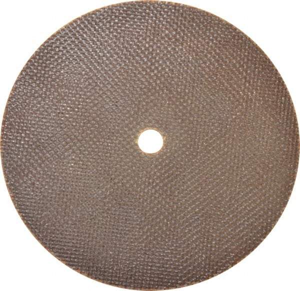 Norton - 6" 60 Grit Aluminum Oxide Cutoff Wheel - 0.06" Thick, 1/2" Arbor, 10,190 Max RPM, Use with Die Grinders - Americas Industrial Supply
