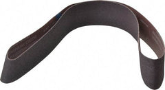 Norton - 2-1/2" Wide x 48" OAL, 40 Grit, Aluminum Oxide Abrasive Belt - Aluminum Oxide, Coarse, Coated, X Weighted Cloth Backing, Series R228 - Americas Industrial Supply