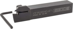 Seco - CFI, Right Hand Cut, 1" Shank Height x 1" Shank Width, Indexable Turning Toolholder - 6" OAL, LC..1604.. Insert Compatibility, Series Jetstream - Americas Industrial Supply