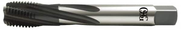 OSG - 1-1/2 - 8 UNS 5 Flute 2B Modified Bottoming Spiral Flute Tap - Vanadium High Speed Steel, Oxide Finish, 200mm OAL, Right Hand Flute, Right Hand Thread, Series 13014 - Americas Industrial Supply