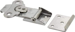 Value Collection - 3.43" Long x 2-3/4" Wide x 0.67" High, Draw Latch - Stainless Steel, with Natural Finish - Americas Industrial Supply