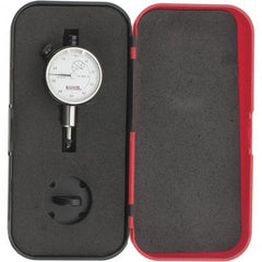 SPI - 1/4" Range, 0-50-0 Dial Reading, 0.001" Graduation Dial Drop Indicator - 1-1/2" Dial, 0.1" Range per Revolution, Revolution Counter, Includes NPL Traceability Certification - Americas Industrial Supply