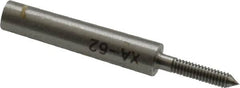 SPI - #0-80, Class 3B, Single End Plug Thread No Go Gage - Steel, Size 000 Handle Not Included - Americas Industrial Supply
