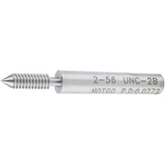 SPI - #2-56, Class 2B, Single End Plug Thread No Go Gage - Steel, Size 000 Handle Not Included - Americas Industrial Supply
