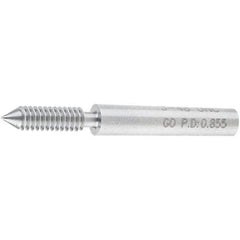 SPI - #3-48, Class 2B, 3B, Single End Plug Thread Go Gage - Steel, Size 000 Handle Not Included - Americas Industrial Supply