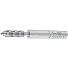 SPI - #3-56, Class 2B, 3B, Single End Plug Thread Go Gage - Steel, Size 000 Handle Not Included - Americas Industrial Supply