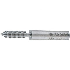 SPI - #4-48, Class 2B, 3B, Single End Plug Thread Go Gage - Steel, Size 00 Handle Not Included - Americas Industrial Supply