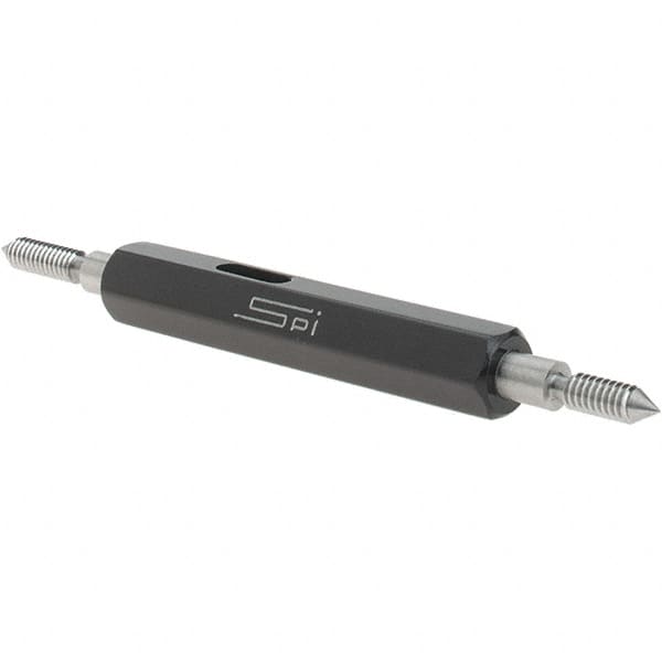 SPI - #5-40, Class 2B, Double End Plug Thread Go/No Go Gage - Steel, Size 00 Handle Included - Americas Industrial Supply