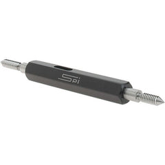 SPI - #5-40, Class 2B, Double End Plug Thread Go/No Go Gage - Steel, Size 00 Handle Included - Americas Industrial Supply