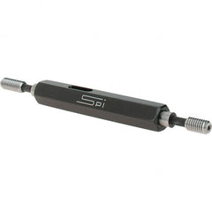 SPI - #8-36, Class 2B, Double End Plug Thread Go/No Go Gage - Steel, Size 0 Handle Included - Americas Industrial Supply