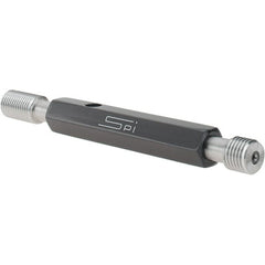 SPI - 7/16-20, Class 2B, Double End Plug Thread Go/No Go Gage - Steel, Size 2 Handle Included - Americas Industrial Supply