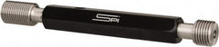 SPI - 1/2-20, Class 2B, Double End Plug Thread Go/No Go Gage - Steel, Size 2 Handle Included - Americas Industrial Supply