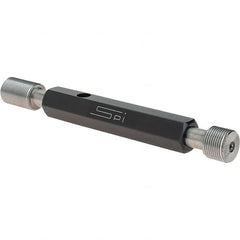 SPI - 1/2-28, Class 2B, Double End Plug Thread Go/No Go Gage - Steel, Size 2 Handle Included - Americas Industrial Supply