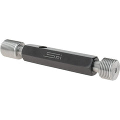 SPI - 3/4-16, Class 2B, Double End Plug Thread Go/No Go Gage - Steel, Size 3 Handle Included - Americas Industrial Supply