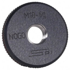 SPI - M2.2x0.45 No Go Single Ring Thread Gage - Class 6G, Oil Hardened Nonshrinking Steel (OHNS), NPL Traceability Certification Included - Americas Industrial Supply