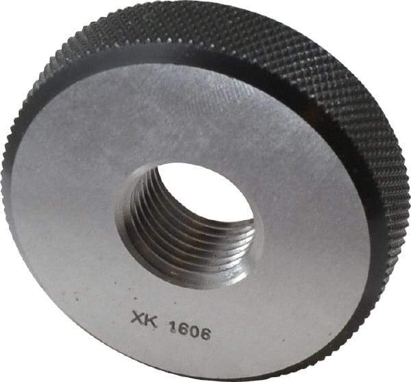 SPI - M16x1.5 Go Single Ring Thread Gage - Class 6G, Oil Hardened Nonshrinking Steel (OHNS), NPL Traceability Certification Included - Americas Industrial Supply