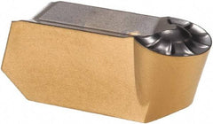 Iscar - 630GIMY Grade IC808, 6mm Cutting Width Carbide Grooving Insert - 3mm Max Depth of Cut, Neutral, 3mm Corner Radius, TiN/TiAlN Finish - Americas Industrial Supply