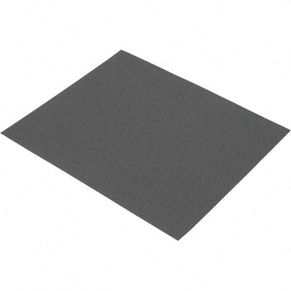 Value Collection - 400 Grit, Silicon Carbide Sanding Sheet - 11" Long x 9" Wide, Super Fine Grade, A Weighted Paper Backing - Americas Industrial Supply