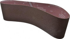 Norton - 6" Wide x 48" OAL, 50 Grit, Aluminum Oxide Abrasive Belt - Aluminum Oxide, Coarse, Coated - Americas Industrial Supply
