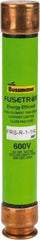 Cooper Bussmann - 300 VDC, 600 VAC, 1.25 Amp, Time Delay General Purpose Fuse - Fuse Holder Mount, 127mm OAL, 20 at DC, 200 (RMS) kA Rating, 13/16" Diam - Americas Industrial Supply