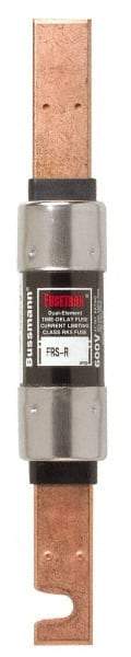 Cooper Bussmann - 300 VDC, 600 VAC, 500 Amp, Time Delay General Purpose Fuse - Bolt-on Mount, 13-3/8" OAL, 20 at DC, 200 (RMS) kA Rating, 3-1/8" Diam - Americas Industrial Supply