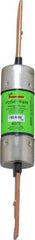 Cooper Bussmann - 300 VDC, 600 VAC, 100 Amp, Time Delay General Purpose Fuse - Bolt-on Mount, 7-7/8" OAL, 20 at DC, 200 (RMS) kA Rating, 1-5/16" Diam - Americas Industrial Supply