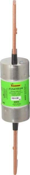 Cooper Bussmann - 300 VDC, 600 VAC, 200 Amp, Time Delay General Purpose Fuse - Bolt-on Mount, 9-5/8" OAL, 20 at DC, 200 (RMS) kA Rating, 1-13/16" Diam - Americas Industrial Supply