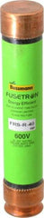 Cooper Bussmann - 250 VDC, 600 VAC, 40 Amp, Time Delay General Purpose Fuse - Fuse Holder Mount, 5-1/2" OAL, 20 at DC, 200 (RMS) kA Rating, 1-1/16" Diam - Americas Industrial Supply