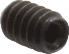 Camcar - #2-56 UNC, 1/8" OAL, Cup Point Set Screw - Grade ASTM F912 Steel, 0.035" Key - Americas Industrial Supply