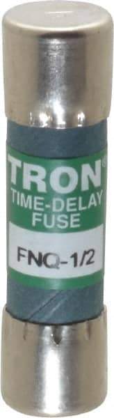 Cooper Bussmann - 500 VAC, 0.5 Amp, Time Delay General Purpose Fuse - Fuse Holder Mount, 1-1/2" OAL, 10 at AC kA Rating, 13/32" Diam - Americas Industrial Supply