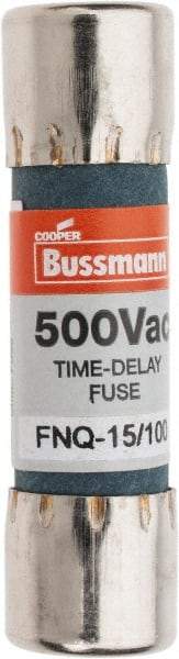 Cooper Bussmann - 500 VAC, 0.15 Amp, Time Delay General Purpose Fuse - Fuse Holder Mount, 1-1/2" OAL, 10 at AC kA Rating, 13/32" Diam - Americas Industrial Supply