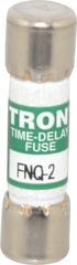 Cooper Bussmann - 500 VAC, 2 Amp, Time Delay General Purpose Fuse - Fuse Holder Mount, 1-1/2" OAL, 10 at AC kA Rating, 13/32" Diam - Americas Industrial Supply