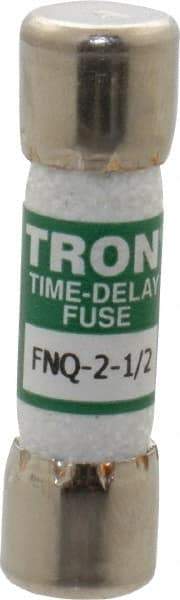 Cooper Bussmann - 500 VAC, 2.5 Amp, Time Delay General Purpose Fuse - Fuse Holder Mount, 1-1/2" OAL, 10 at AC kA Rating, 13/32" Diam - Americas Industrial Supply