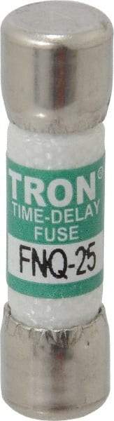 Cooper Bussmann - 500 VAC, 25 Amp, Time Delay General Purpose Fuse - Fuse Holder Mount, 1-1/2" OAL, 10 at AC kA Rating, 13/32" Diam - Americas Industrial Supply