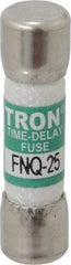 Cooper Bussmann - 500 VAC, 25 Amp, Time Delay General Purpose Fuse - Fuse Holder Mount, 1-1/2" OAL, 10 at AC kA Rating, 13/32" Diam - Americas Industrial Supply