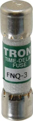 Cooper Bussmann - 500 VAC, 3 Amp, Time Delay General Purpose Fuse - Fuse Holder Mount, 1-1/2" OAL, 10 at AC kA Rating, 13/32" Diam - Americas Industrial Supply