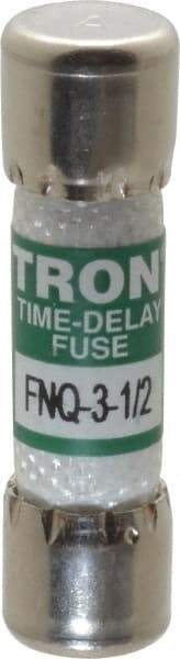 Cooper Bussmann - 500 VAC, 3.5 Amp, Time Delay General Purpose Fuse - Fuse Holder Mount, 1-1/2" OAL, 10 at AC kA Rating, 13/32" Diam - Americas Industrial Supply