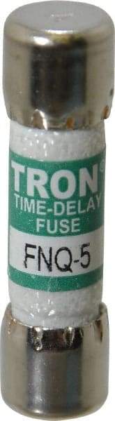 Cooper Bussmann - 500 VAC, 5 Amp, Time Delay General Purpose Fuse - Fuse Holder Mount, 1-1/2" OAL, 10 at AC kA Rating, 13/32" Diam - Americas Industrial Supply