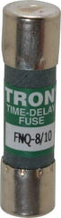 Cooper Bussmann - 500 VAC, 0.8 Amp, Time Delay General Purpose Fuse - Fuse Holder Mount, 1-1/2" OAL, 10 at AC kA Rating, 13/32" Diam - Americas Industrial Supply