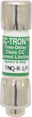 Cooper Bussmann - 300 VDC, 600 VAC, 0.25 Amp, Time Delay General Purpose Fuse - Fuse Holder Mount, 1-1/2" OAL, 200 at AC (RMS) kA Rating, 13/32" Diam - Americas Industrial Supply